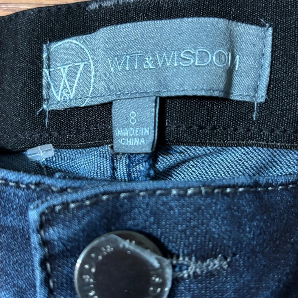 Wit & Wisdom Dark Blue Skinny Jeans